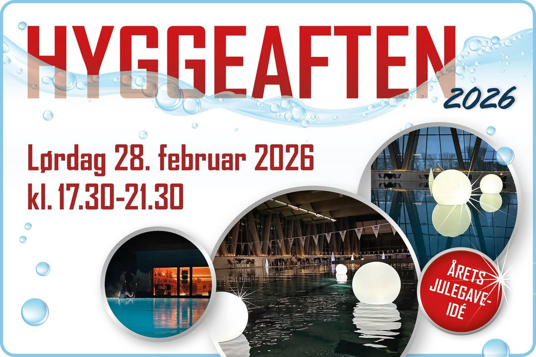 Herning Svømmehal inviterer til hyggeaften med billetter under juletræet