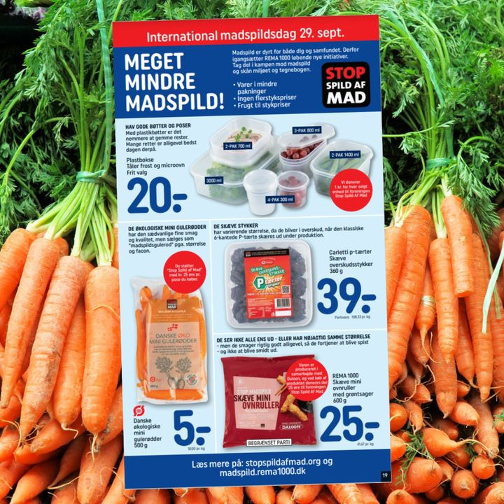 REMA 1000 Nørrevænget fejrer Danmarks Nationale Madspildsdag med nye initiativer