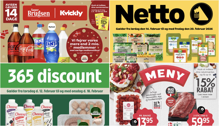 Gode tilbud: Coca-Cola til 11 kr. og Harvest Best grøntsager for 10 kr.