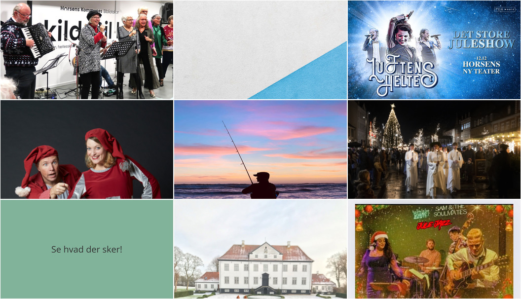 Oplev Horsens denne weekend: Julekoncerter, queerfællesskab og magiske teaterforestillinger