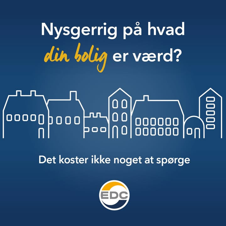 EDC Ejen­doms­grup­pen Struer tilbyder gratis vurdering i et sælgers marked