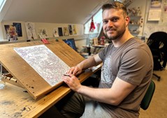 Snapsting på plakaten