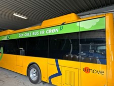 Den gule bus bliver grøn i Aabenraa