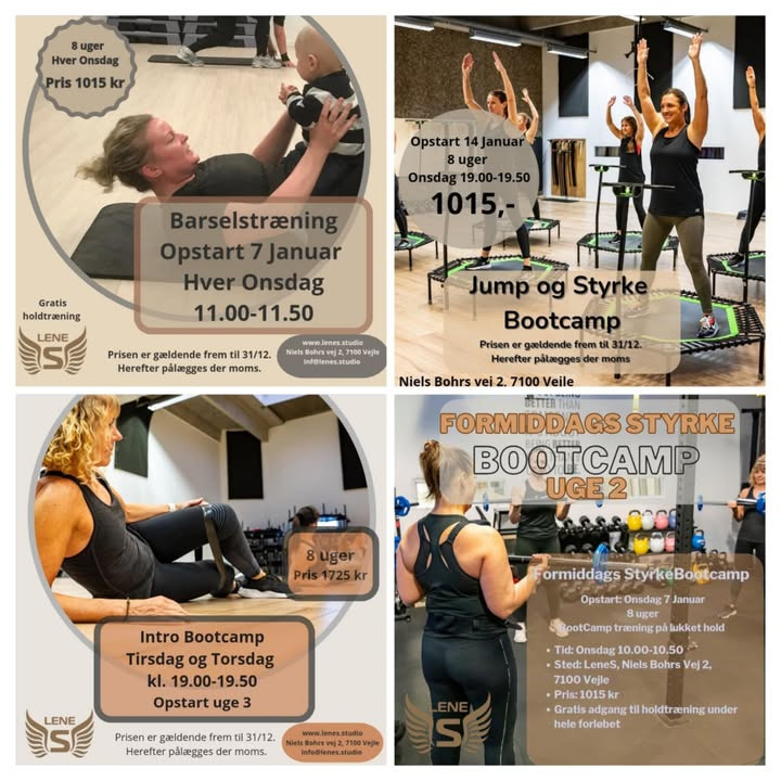 LeneS præsenterer nye bootcamps med opstart i januar