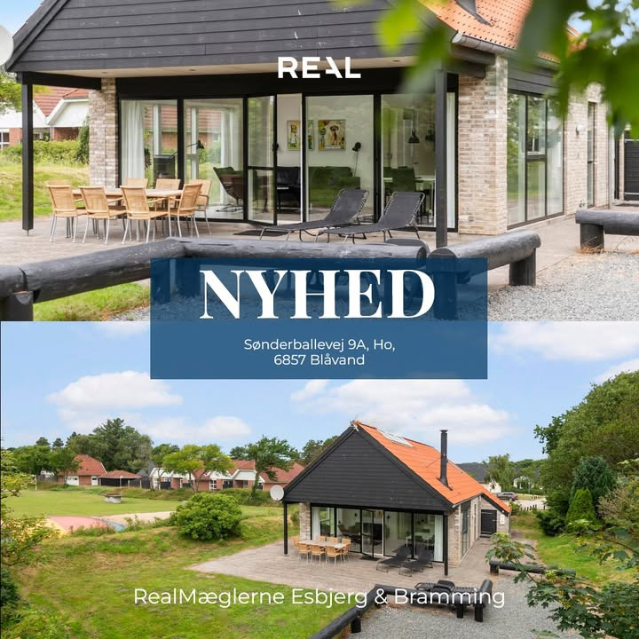 RealMæglerne Esbjerg og Bramming præsenterer ferieperle til salg i naturskønne Ho