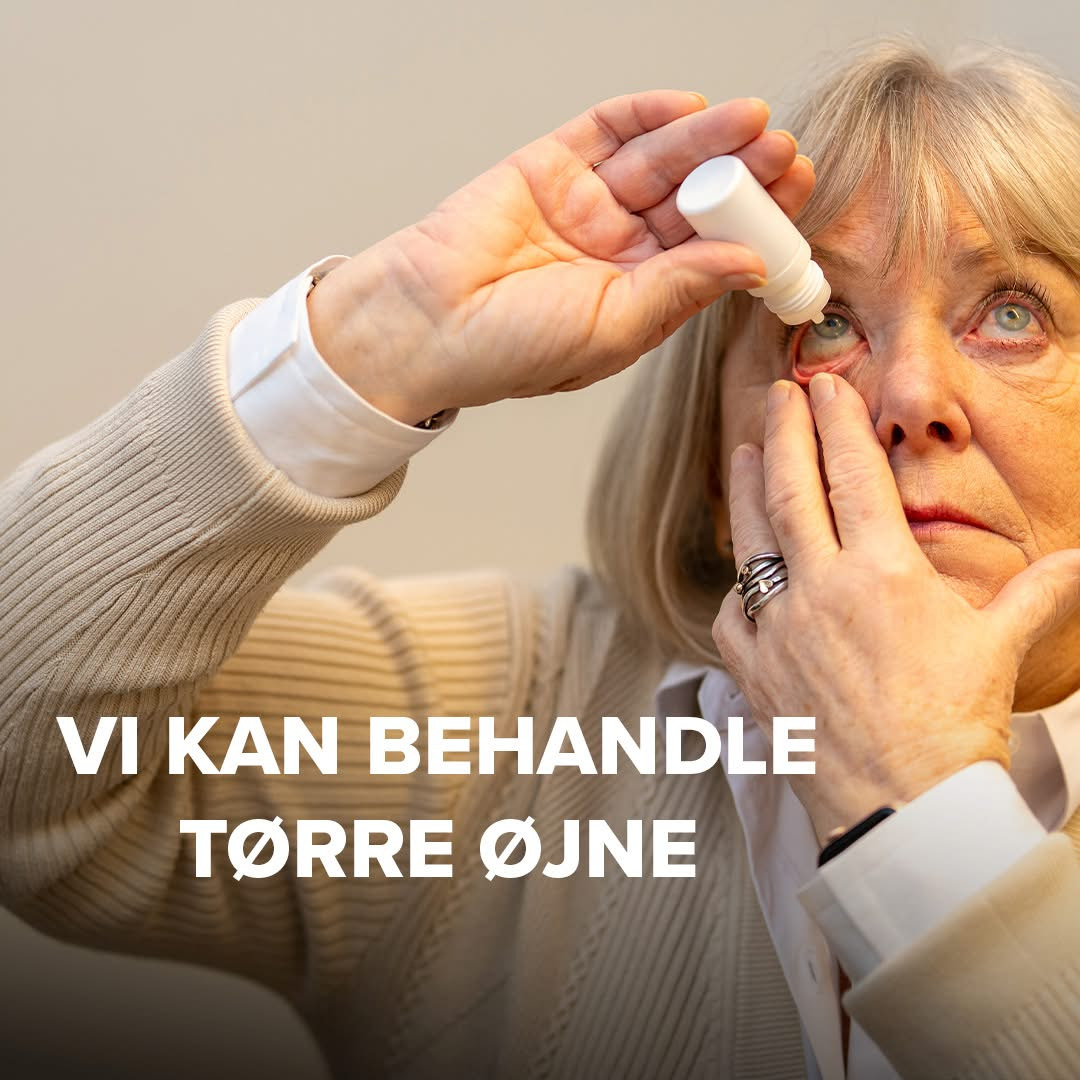 NYTSYN Veri informerer om behandlingsmuligheder for tørre øjne