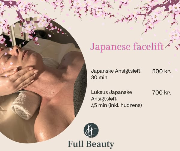 Full Beauty Aalborg tilbyder japansk facelift uden nåle eller kirurgi