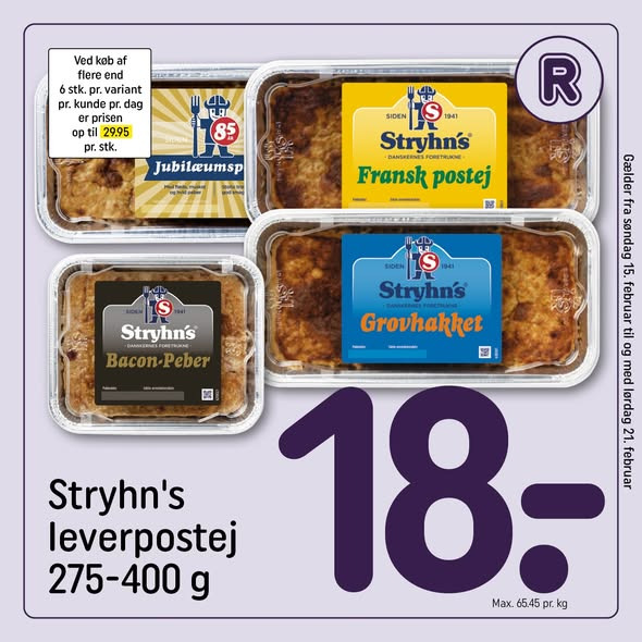 Nye tilbud hos Rema 1000 Sindal i den kommende uge