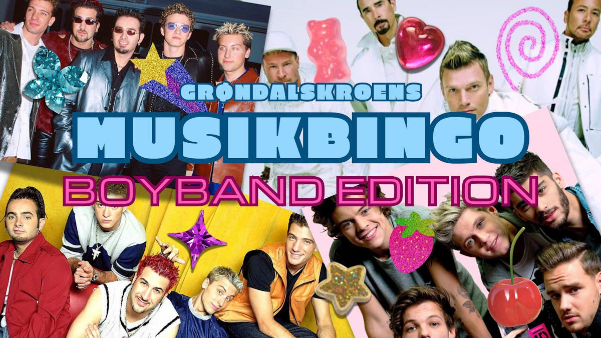 Boyband-musikbingo på Grøndalskroen
