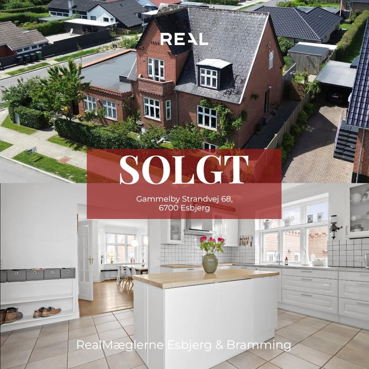 RealMæglerne Esbjerg og Bramming sælger ejendom på Gammelby Strandvej i Esbjerg