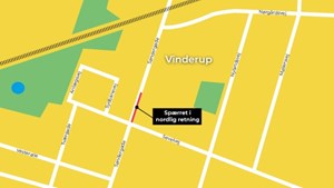 Søndergade i Vinderup spærret lørdag den 10. august under Kyllingefestival