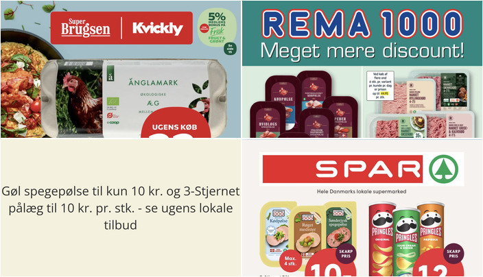 Gøl spegepølse til kun 10 kr. og 3-Stjernet pålæg til 10 kr. pr. stk. - se ugens lokale tilbud