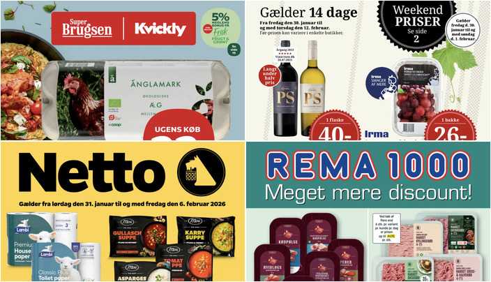 Spier PS vin til 40 kr. og Kohberg brød til kun 10 kr. - se de lokale tilbud i Hobro