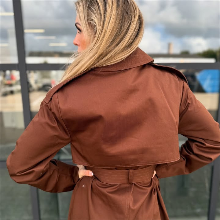 Livingshop Holstebro præsenterer Barbour Aoife trench coat til efteråret