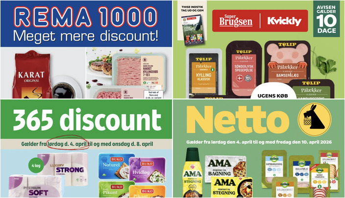 Lokale tilbud: Coop Premium toiletpapir til 19 kr. og Den Grønne Slagter pålæg til 10 kr.