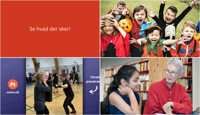 Ugen i Nivå byder på Halloween Byttebørs, motionsboksning og lektiecafé - Se hvad du kan opleve