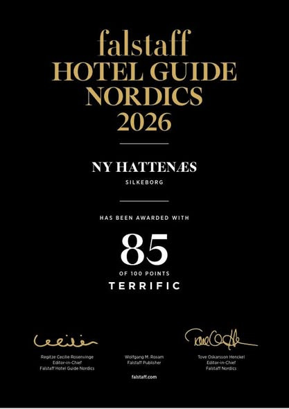 Ny Hattenæs får 15 ud af 15 point for service i Falstaff Hotel Guide Nordic