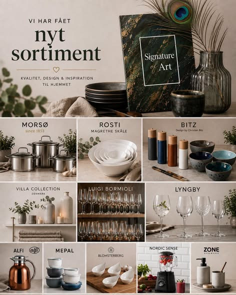 Lagersalg.com tilbyder Signature of Art Outlet med 60-80% rabat