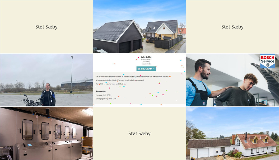 Nyt fra AUTO TEKNIK A/S, Sæby cykler, KB METAL ApS og 3 andre