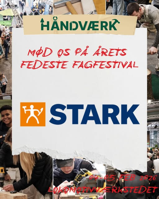 STARK Hobro deltager i årets håndværksfestival med store præmier på spil