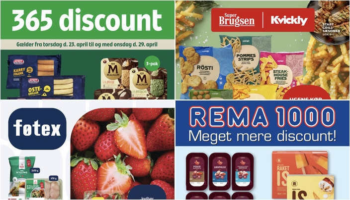 Steff Houlberg pølser til kun 20 kr. og Monster Energy drikke for 12 kr. - se de lokale tilbud