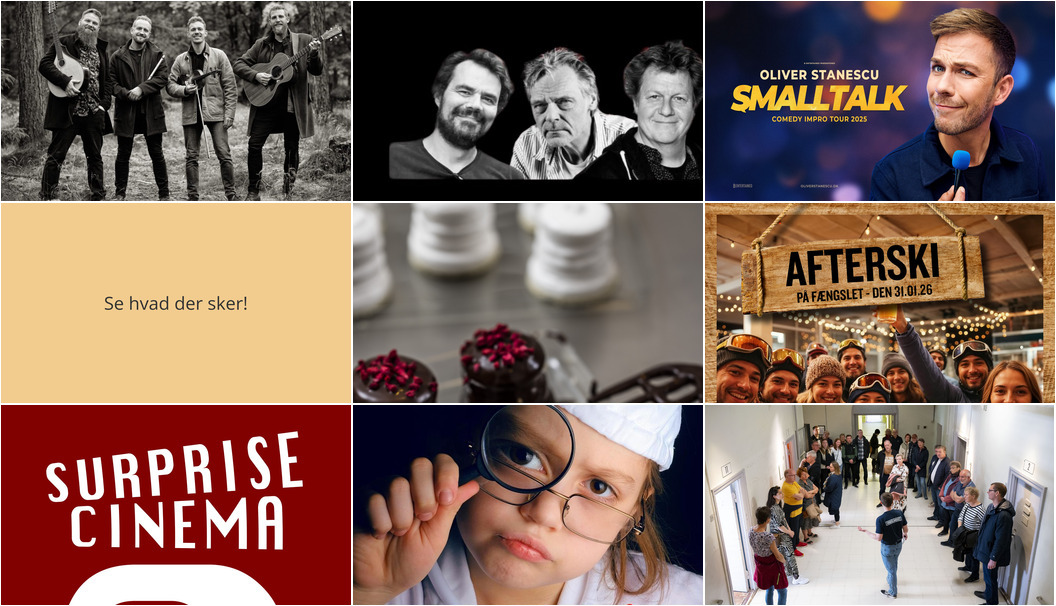 Horsens i weekenden: Oplev musik, komik og kreativitet