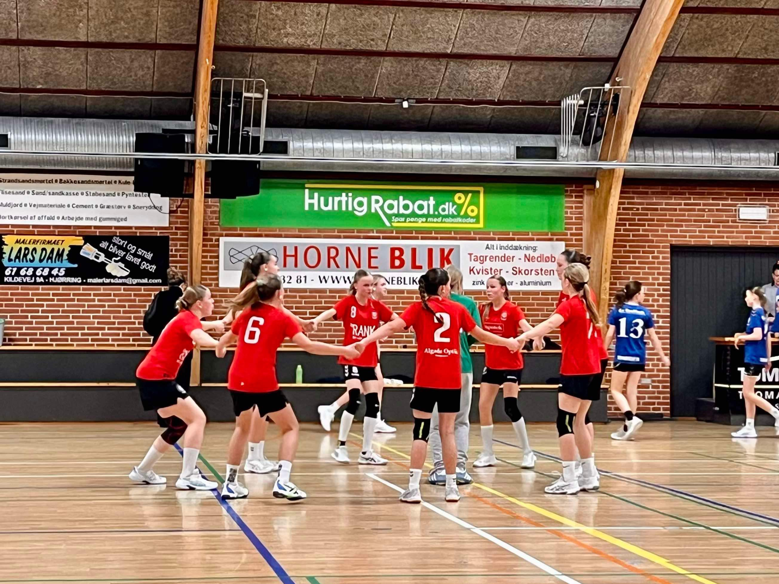 Brønderslev IF's U-13 piger triumferer med stærkt forsvar og tempo mod Tornby IF