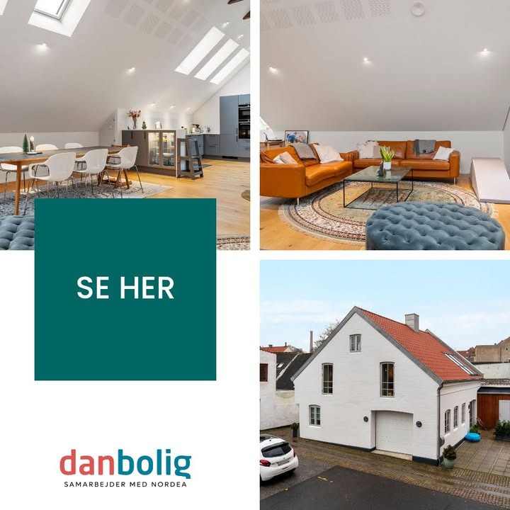 Eksklusivt byhus med garage i hjertet af Nørresundby fra danbolig Nørresundby