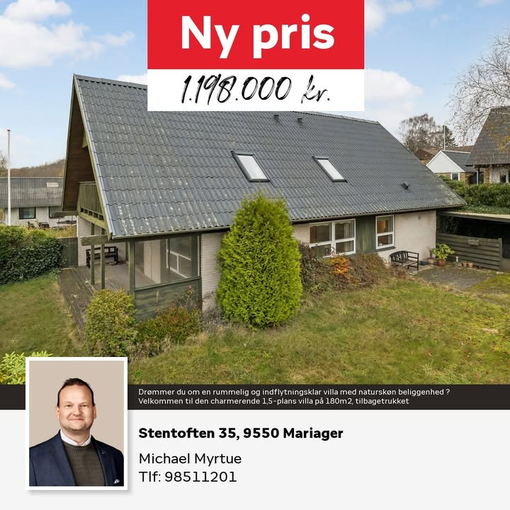 Home Hobro tilbyder ny pris på bolig i Mariager