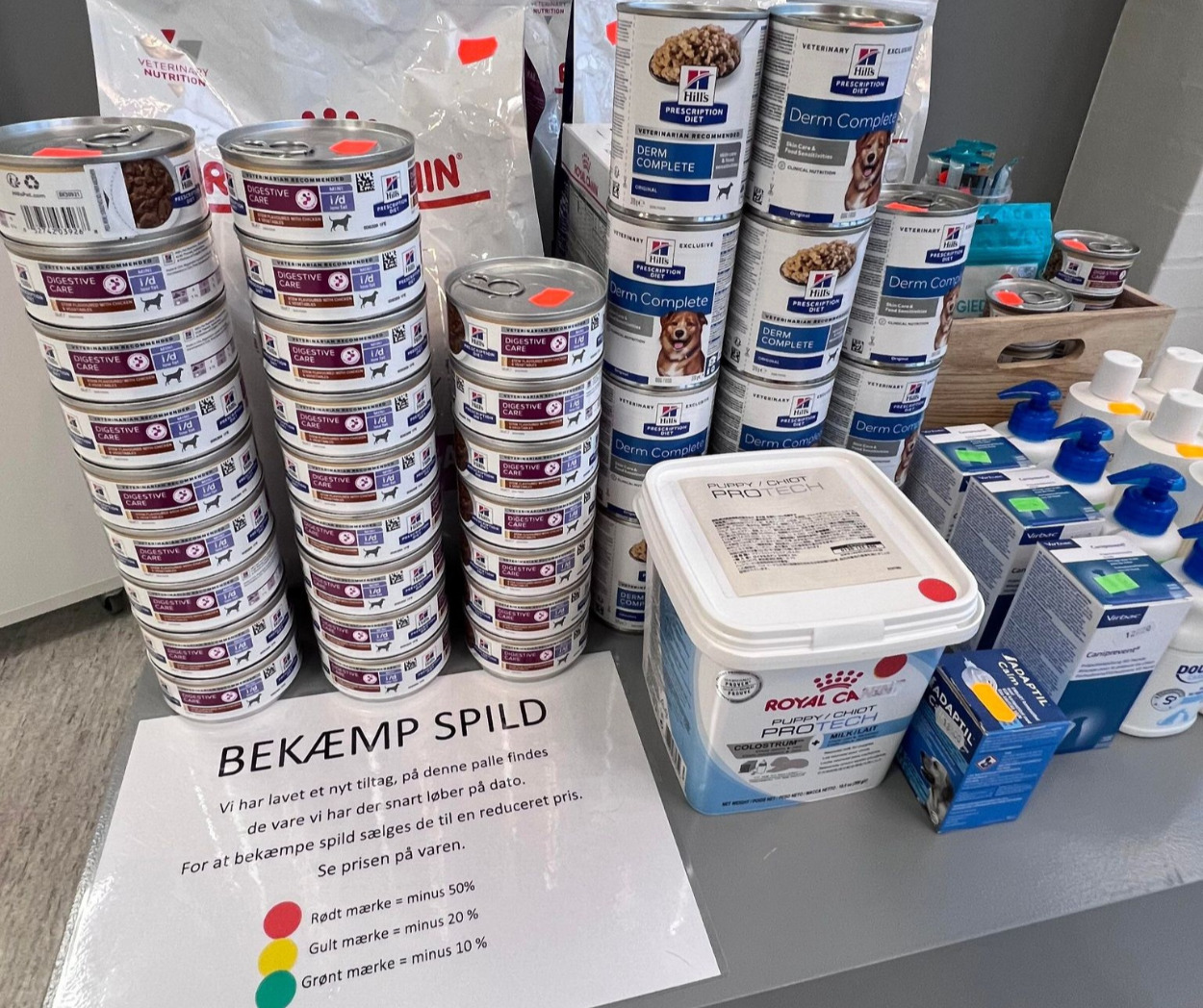 Brønderslev Dyrehospital bekæmper spild og forkæler kæledyrsejere med unikke tilbud