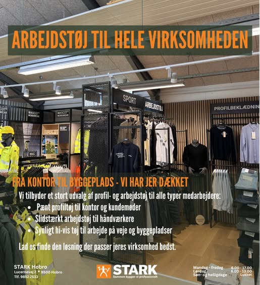 STARK Hobro: Arbejdstøj til hele virksomheden