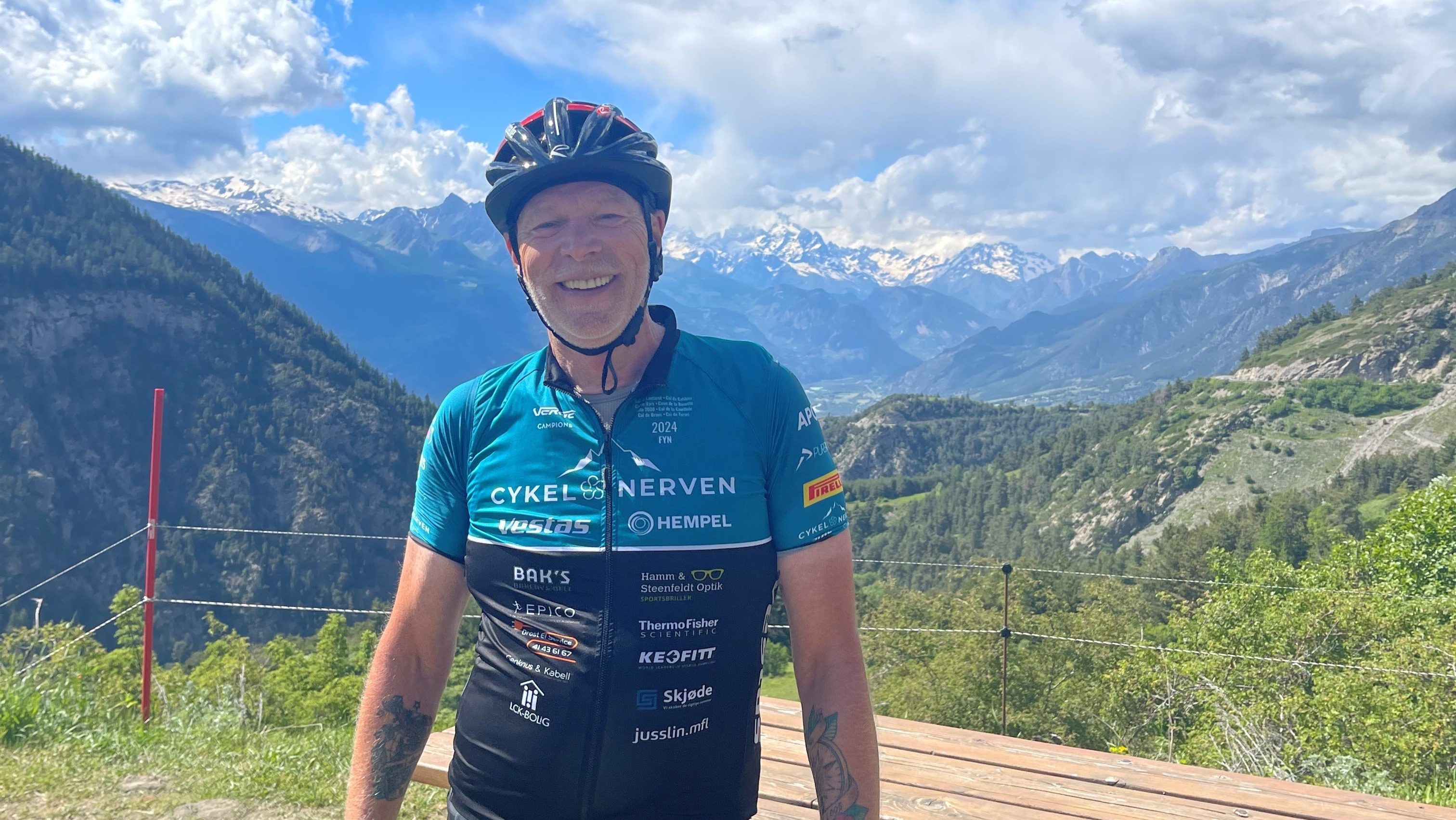 Cykling og Tour de France som Eddys vigtige våben mod en kronisk, invaliderende sygdom