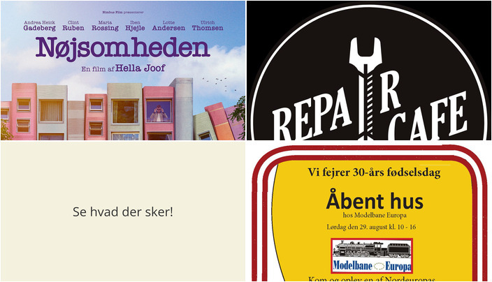 Udforsk Hadsten i weekenden: Biografoplevelser, reparationer og modeljernbaner