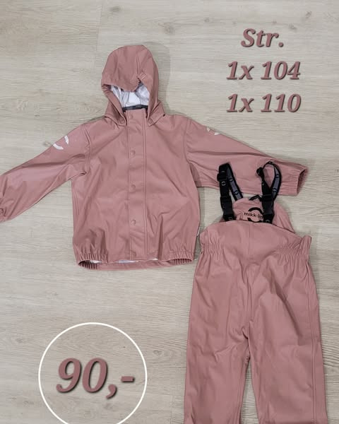 Børneshoppen Brønderslev tilbyder regntøj med små fejl til nedsat pris