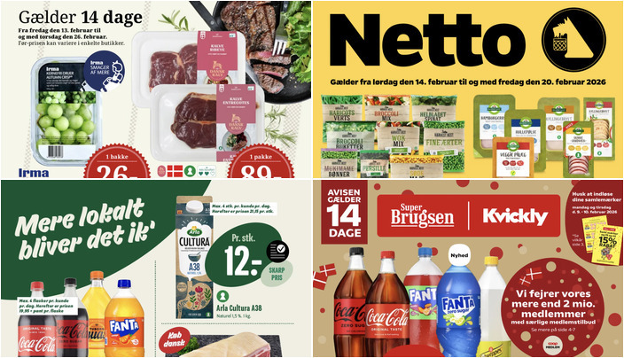 Fantastiske lokale tilbud: Coca-Cola til 11 kr. og Cheasy yoghurt til 10 kr.