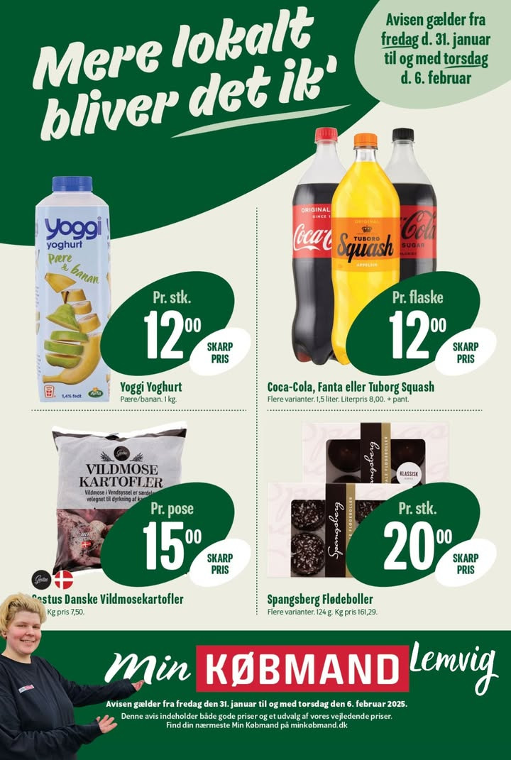 Min Købmand Lemvig: gør morgenbordet ekstra lækkert med fantastiske tilbud