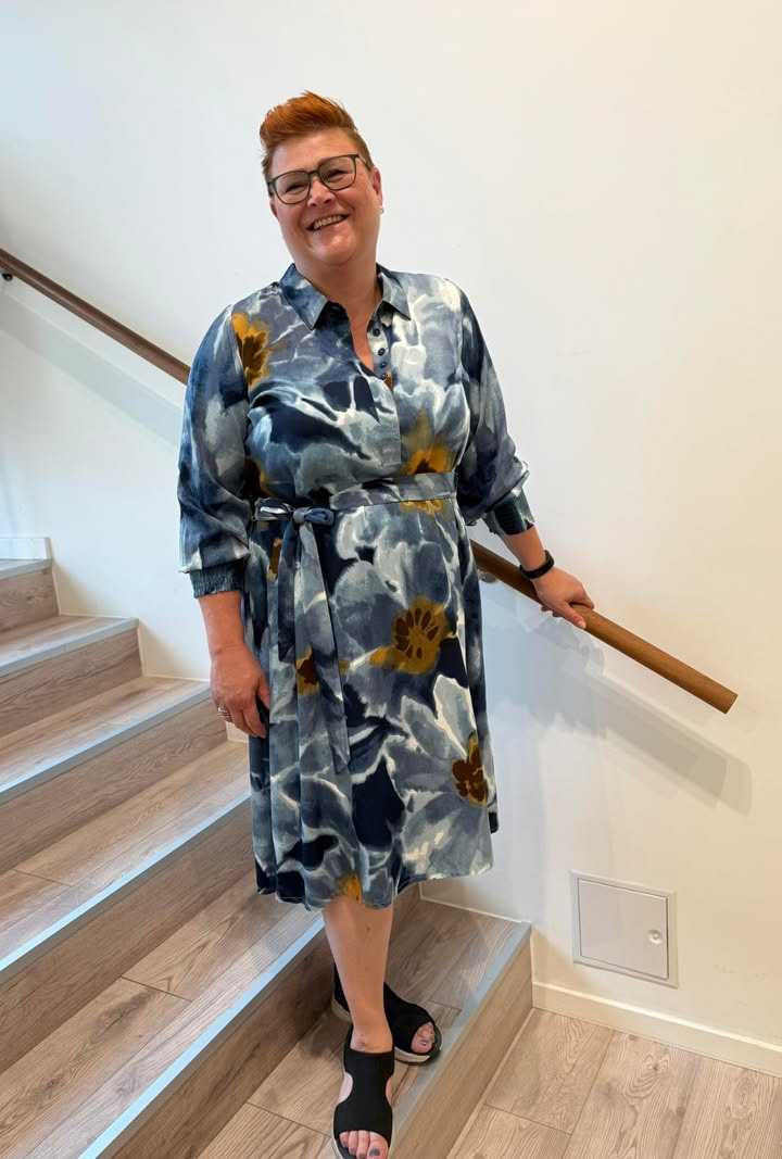 Only Curves præsenterer ny smuk Zhenzi-kjole efter Lisbeths feriecomeback