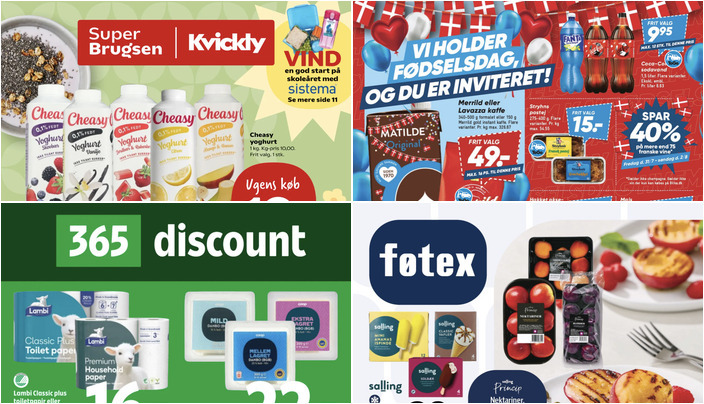 Fantastiske tilbud: Køb Matilde kakao-skummetmælk til 8 kr. og Kohberg brød til 12 kr.