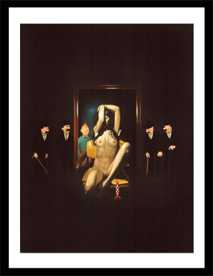 Galleri AVANTI præsenterer Ole Ahlbergs Tintin-kunst i Kolding