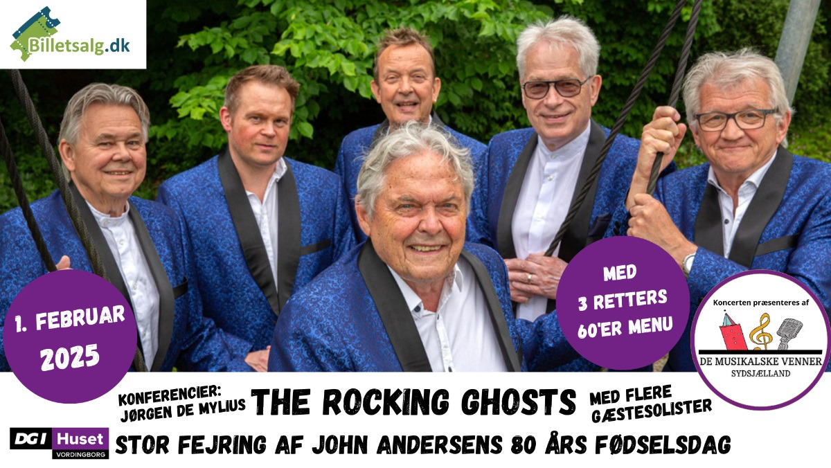 Hyldest til John Andersen: En aften med musik og fest i Solrød Strand