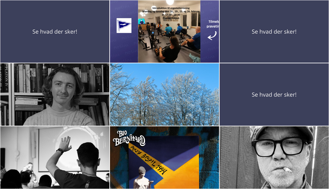 Ugen i Præstø byder på alt fra ergometerroning til spændende filmvisninger