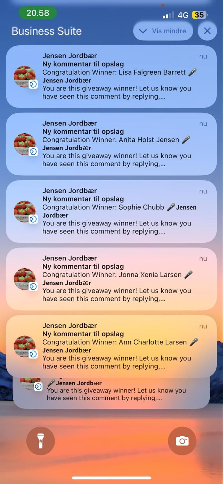 Jensen Jordbær advarer mod falske beskeder og minder om græskarplukning