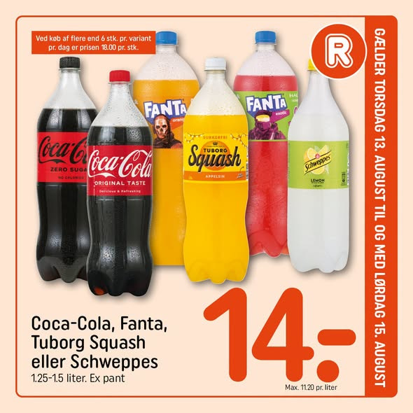 Rema 1000 Rosenkrantzgade har fyldt butikken med weekendtilbud