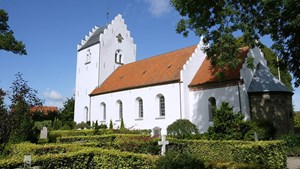 Fælles gåture fra Skibby Kirke til Selsø Kirke og Slot