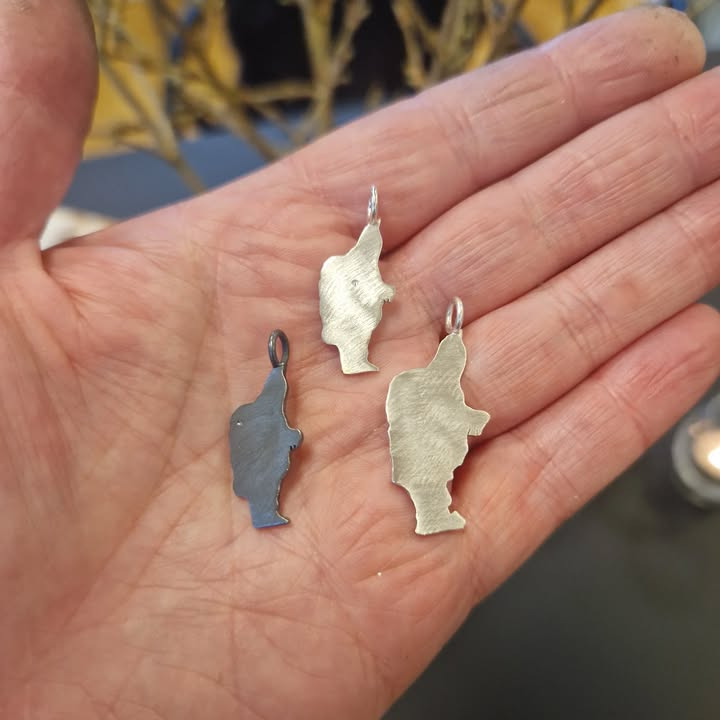 Guldsmed Ø lancerer unikt "Jyde tegn" sølvvedhæng med mulighed for diamant i hjemby