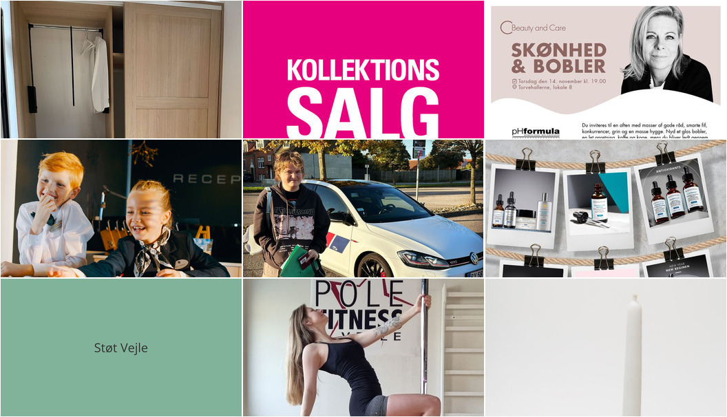 Nyt fra C-Beauty and Care v/C. Omann Clemmensen, Pole Fitness Vejle, BESSMANN KØKKENER og 5 andre