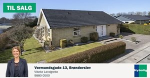 Nybolig Brønderslev & Vrå præsenterer lys og elegant villa til moderne livsstil