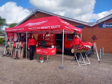 Milwaukee præsenterer nyheder hos HH Trælast & Byggecenter A/S i Stoholm og Grundvad