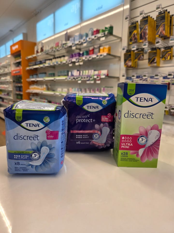 Herning Løve Apotek tilbyder løsninger for inkontinens med gode priser på Tena produkter