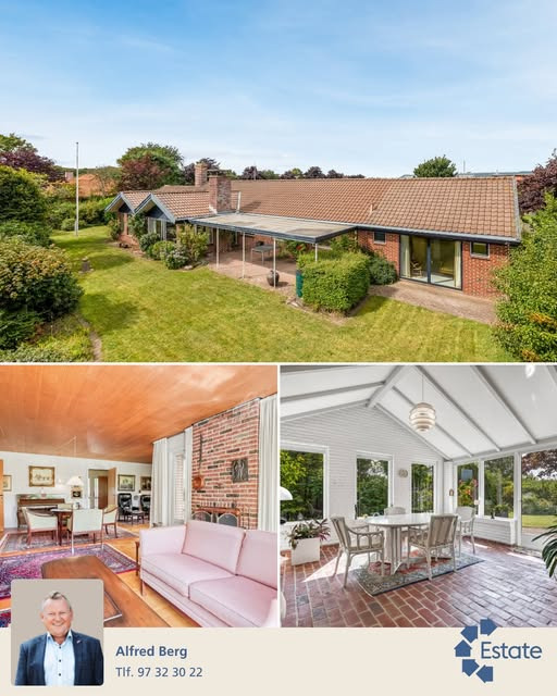 Estate Vestjylland præsenterer rummelig villa på Glentevej 5 i Ringkøbing